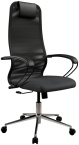 Кресло руководителя Метта SU-B-8/подл.130/осн.009, (SU-BP-8 Ch) офисное, обивка: текстиль, цвет: 20-Черный