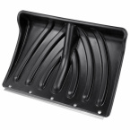 Лопата для уборки снега 46х33 см БЕЗ ЧЕРЕНКА "КРЕПЫШ" СУПЕРПРОЧНАЯ, планка на клепках, ГРАНДМАСТЕР, 700338