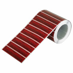 Пломба наклейка 66х22 мм, без следа (1000 шт. в упаковке)