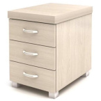 Офисная тумба с выдвижными ящиками