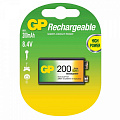 GP 9V 6LR61 200 mAh  NiMh 216809